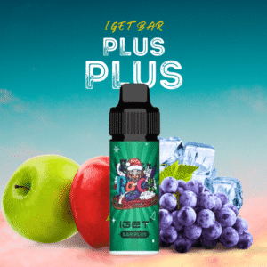 APPLE GRAPE - IGET BAR PLUS 6000 (NEW FLAVOUR!)