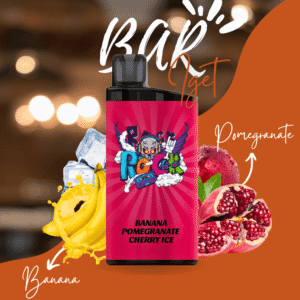 BANANA POMEGRANATE CHERRY ICE - IGET BAR 3500