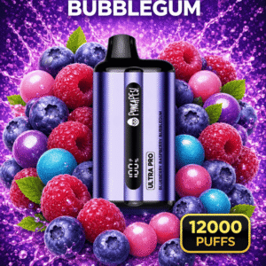 BLUEBERRY RASPBERRY BUBBLEGUM - PUNKAPES ULTRA PRO 12,000