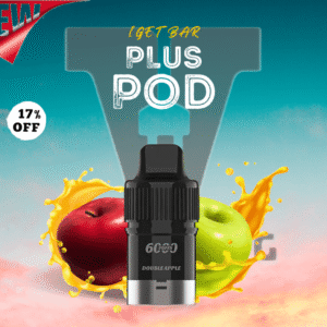DOUBLE APPLE - IGET BAR PLUS 6000 (DISPOSABLE)