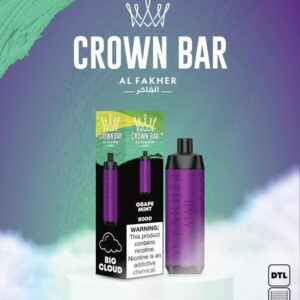 GRAPE MINT - AL FAKHER CROWN BAR 8000