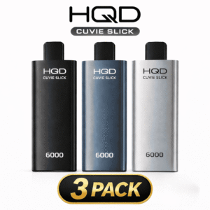 HQD Cuvie Slick 6000 3 Pack - Starter Bundle