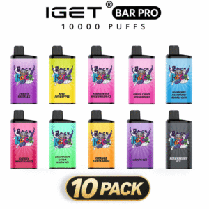 Iget Bar Pro 10,000 10 Pack - Best Value