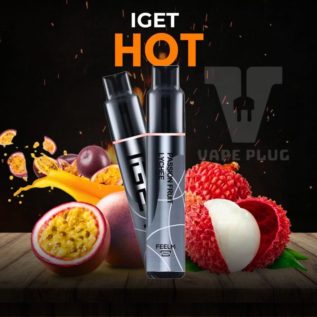 PASSION FRUIT LYCHEE - IGET HOT 5500 (NEW FLAVOUR!)