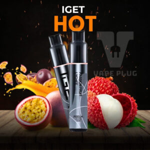PASSION FRUIT LYCHEE - IGET HOT 5500 (NEW FLAVOUR!)