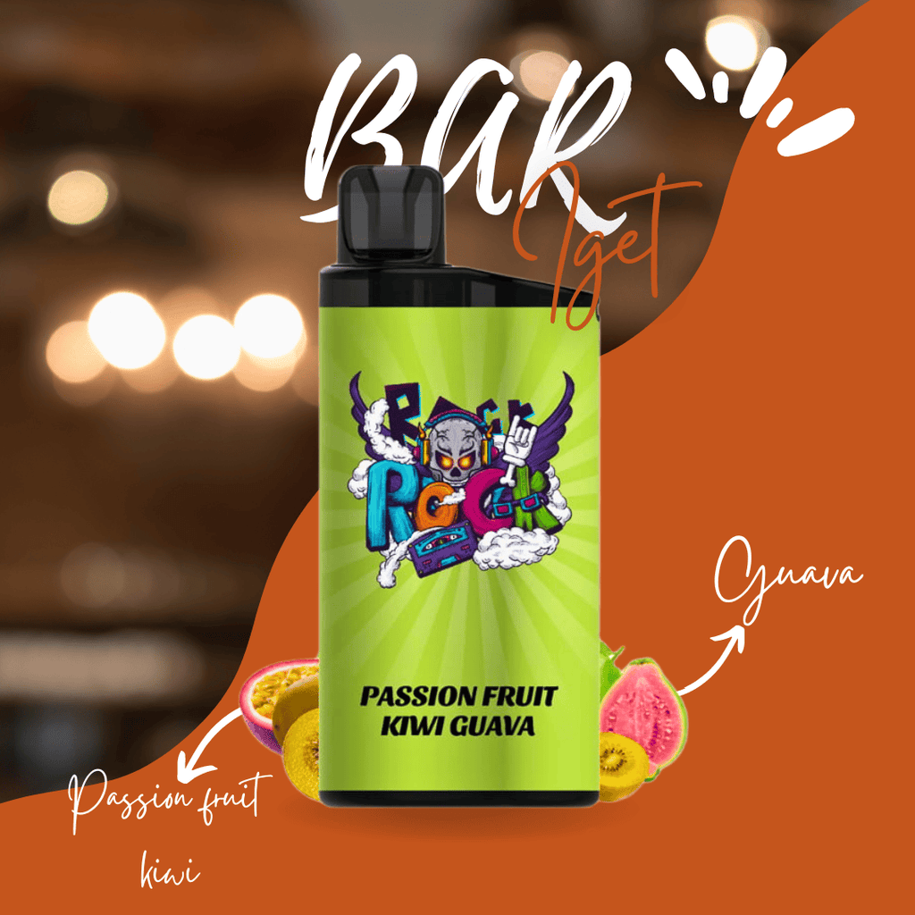 PASSIONFRUIT KIWI GUAVA - IGET BAR 3500