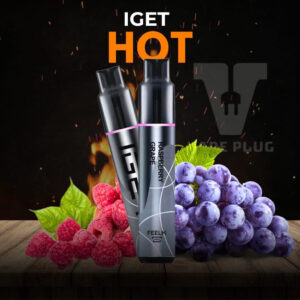 RASPBERRY GRAPE - IGET HOT 5500 (NEW FLAVOUR!)