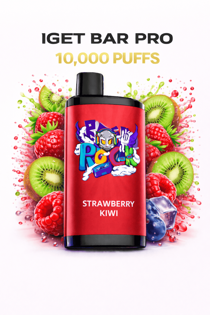STRAWBERRY KIWI - IGET BAR PRO 10,000