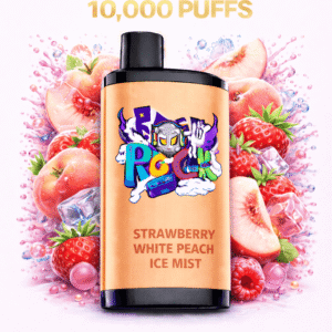 STRAWBERRY WHITE PEACH ICE MIST (NEW FLAVOUR!) - IGET BAR PRO 10,000